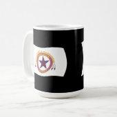 Mug du drapeau de la tribu Wampanoag (Devant gauche)
