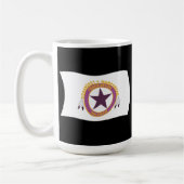 Mug du drapeau de la tribu Wampanoag (Gauche)