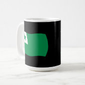 Mug du drapeau de l'espéranto (Devant gauche)