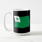 Mug du drapeau de l'espéranto (Gauche)