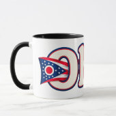 Mug du drapeau de l'Ohio (Gauche)