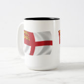 Mug du drapeau de Sark (Devant gauche)