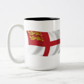 Mug du drapeau de Sark (Gauche)