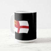 Mug du drapeau de Sark (Devant gauche)
