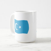 Mug du drapeau de Xinjiang ouïghour (Devant gauche)