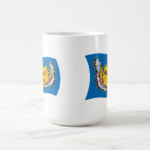 Mug du drapeau des Assiniboines de Fort Peck (Centre)