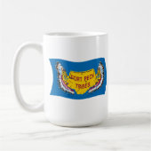 Mug du drapeau des Assiniboines de Fort Peck (Gauche)