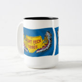 Mug du drapeau des Assiniboines de Fort Peck (Devant gauche)