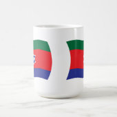 Mug du drapeau des Bnei Menashe (Centre)