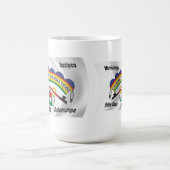 Mug du drapeau des Sioux de la rivière Cheyenne (Centre)