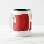 Mug du drapeau des Tonga (Devant gauche)