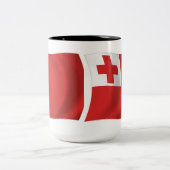 Mug du drapeau des Tonga (Centre)