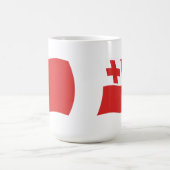 Mug du drapeau des Tonga (Centre)