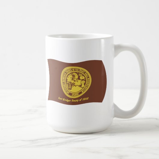 Mug du drapeau des tribus Shoshone Bannock (Droite)