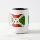 Mug du drapeau du Burundi (Devant gauche)