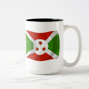 Mug du drapeau du Burundi