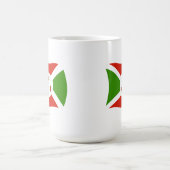 Mug du drapeau du Burundi (Centre)