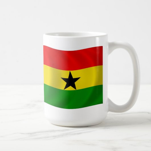 Mug du drapeau du Ghana (Droite)