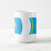 Mug du drapeau du Kazakhstan (Centre)