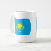 Mug du drapeau du Kazakhstan (Devant gauche)