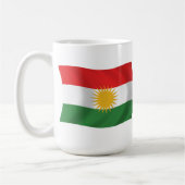 Mug du drapeau du Kurdistan (Gauche)