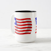 Mug du drapeau du Liberia (Devant gauche)