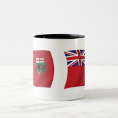 Mug du drapeau du Manitoba (Centre)