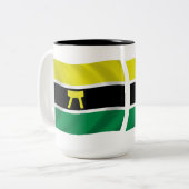Mug du drapeau du peuple Ashanti (Devant gauche)