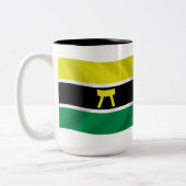 Mug du drapeau du peuple Ashanti (Gauche)