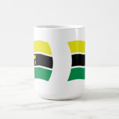 Mug du drapeau du peuple Ashanti (Centre)