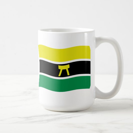 Mug du drapeau du peuple Ashanti (Droite)