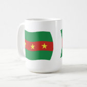 Mug du drapeau du peuple Ewe (Devant gauche)