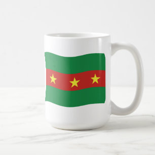 Mug du drapeau du peuple Ewe