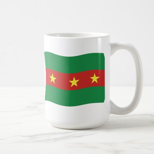Mug du drapeau du peuple Ewe (Droite)