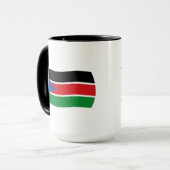 Mug du drapeau du Soudan du Sud (Devant gauche)