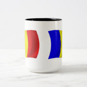 Mug du drapeau du Tchad (Centre)