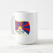 Mug du drapeau du Tibet (Devant gauche)