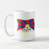 Mug du drapeau du Tibet (Gauche)