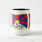 Mug du drapeau du Tibet (Devant gauche)