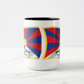Mug du drapeau du Tibet (Centre)