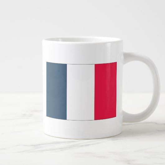 Mug du drapeau français avec le nom de l'hymne nat (Droite)