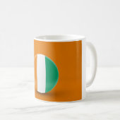 Mug du drapeau ivoirien (Devant droit)
