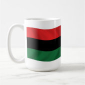 Mug du drapeau panafricain (UNIA) (Gauche)
