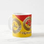 Mug du drapeau sicilien (Devant gauche)