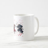 Mug Du duel de samouraï crâne (Devant droit)