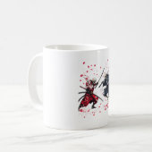 Mug Du duel de samouraï crâne (Devant gauche)