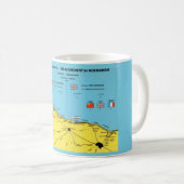 Mug du jour J de Normandie (Devant droit)