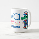 Mug du logo CAVA (Devant droit)