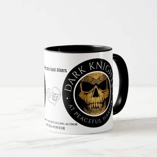 Mug du logo Dark Knights (Devant droit)