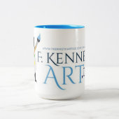 Mug du logo d'art FK (Centre)